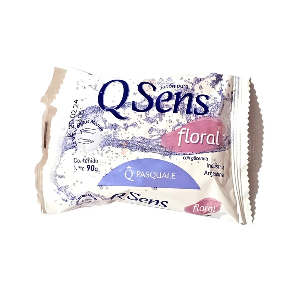 JABON QSENS FLORAL X 90 GR